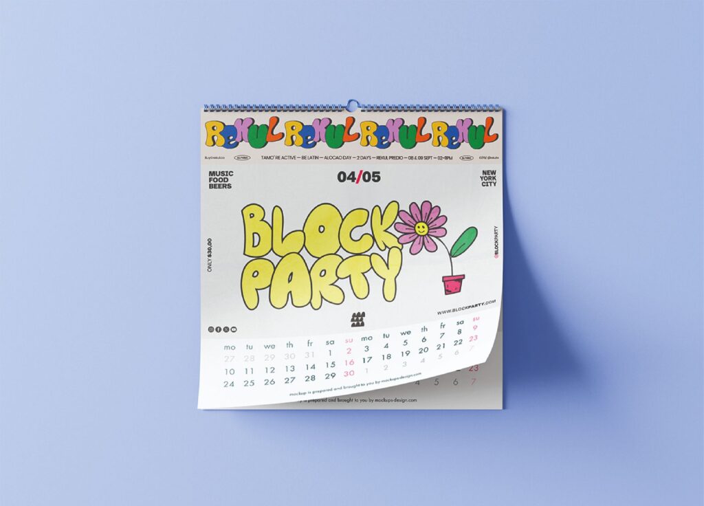 Custom calendar printing service – PassionAd Print