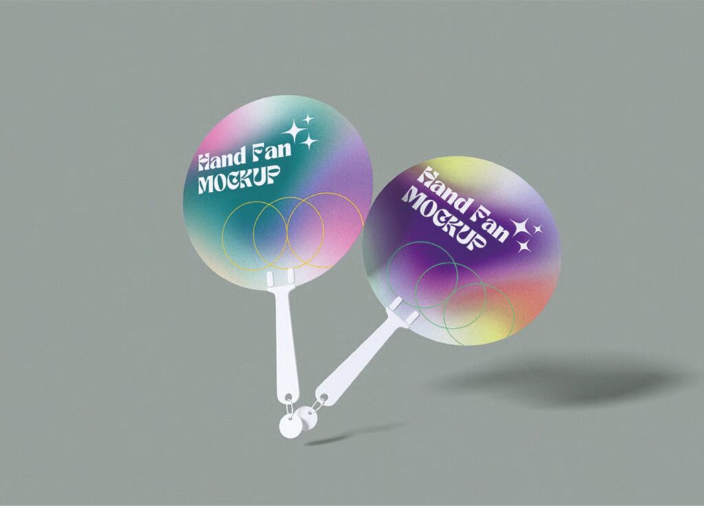 Custom hand fan printing service – PassionAd Print