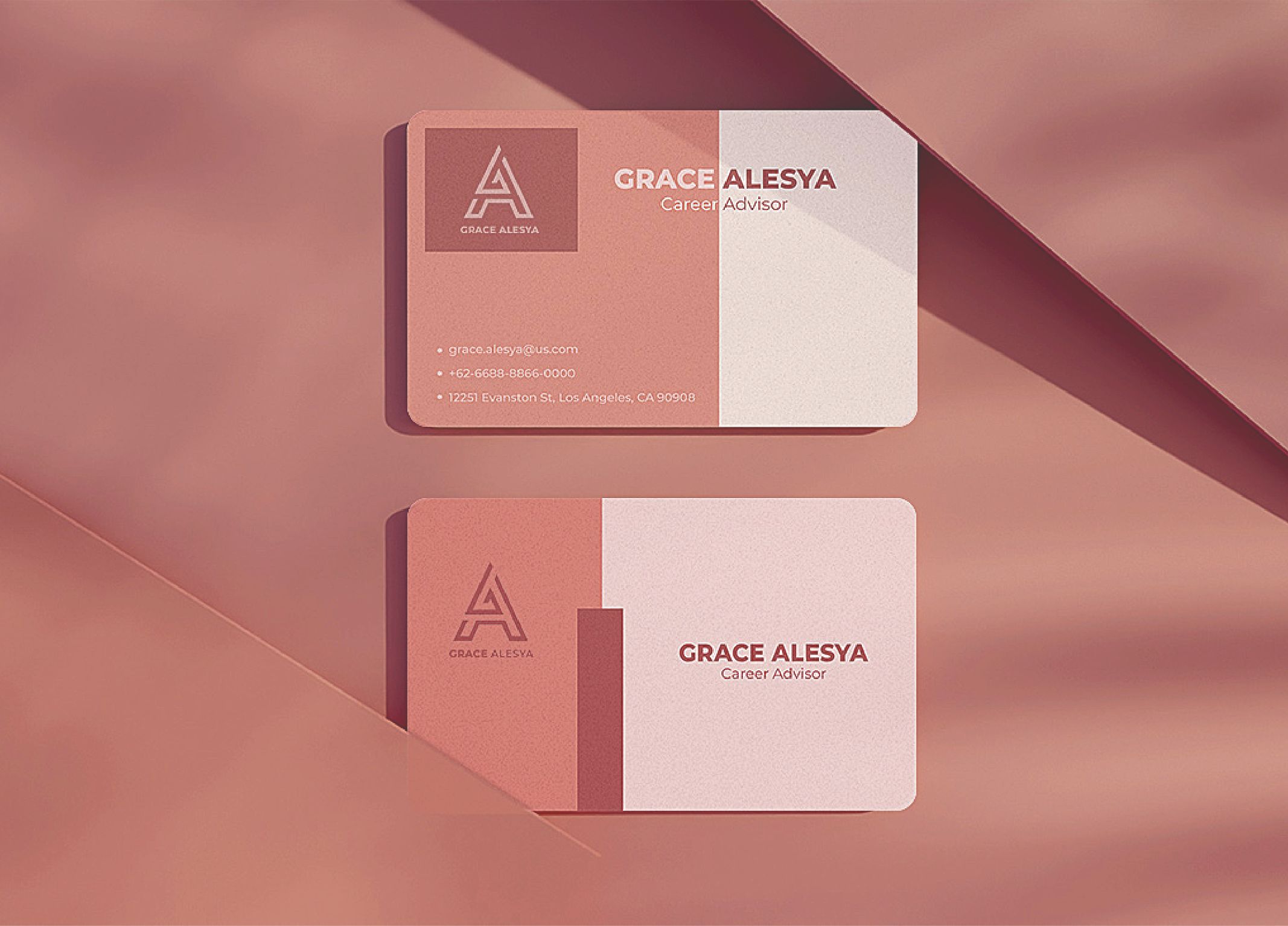 Professional business card design and printing