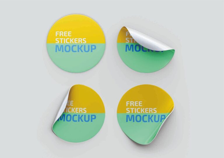 High-quality PP vinyl sticker with glossy finish